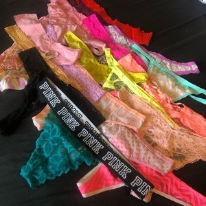 Bundle of 19 UNUSED panties size large